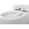 BelBagno Uno BB7006CHR/SC Унитаз подвесной безободковый, с сиденьем дюропласт, цвет: белый
