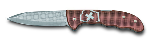 Нож складной Victorinox Hunter Pro Alox Copper Brown Damast LE 2020 (0.9410.J20)
