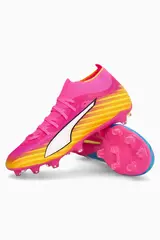 Бутсы Puma Ultra 6 Match+ FG/AG - розовый