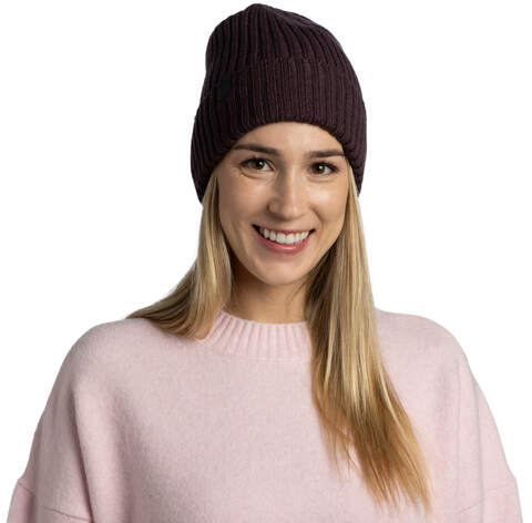 Картинка шапка вязаная Buff Knitted Norval Wine - 3