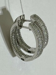 Конго м (серьги из серебра)