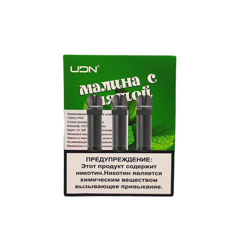 Картридж UDN-X Малина с мятой - Raspberry Mint