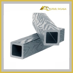 Балясина ДПК PREMIUM 3D Серый Текстура 50*50*3000мм