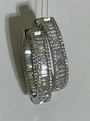 Конго м (серьги из серебра)