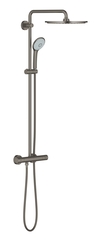 Душевая система с термостатом для настенного монтажа, GROHE Euphoria System 310, тёмный графит матовый (26075AL0)
