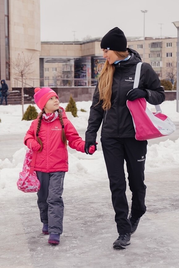 Nordski Kids Motion утепленная лыжная куртка детская raspberry - 3