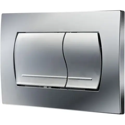 Roca Active 8901150B2 Клавиша для инсталляции двойной смыв, матовый хром