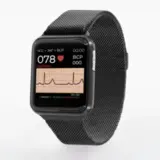 Умные часы здоровья с ЭКГ HEALTHBAND Pro №5 Milan, чёрный