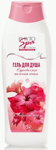 PHYTO SPA Collection Гель для душа Суданская Роза 400 мл. Iris — фото 4