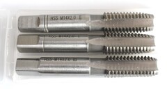Метчик компл. DIN-352/3 М14 HSS HT-140