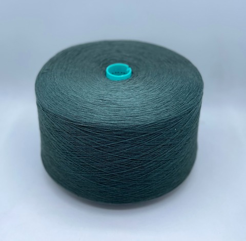 Бобинная пряжа (пр.Италия), art-Delta 1450м/100 гр. 75% Шерсть 25%Полиамид, цвет-Припыленно-зеленый ,арт-28245