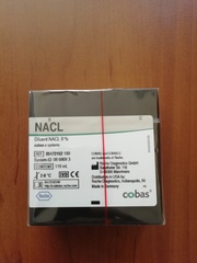 Дилюент NaCl 9% для системы cobas c; NACl 9% Dil, cobas c 701, 119 мл (c-pack), Roche Diagnostics GmbH, Германия