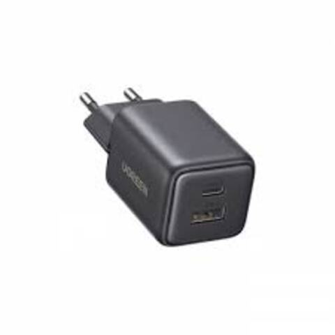 Зарядное устройство UGREEN X514 (65737) 20W 2-Port GaN USB-C&USB-A Fast Charger EU, черный