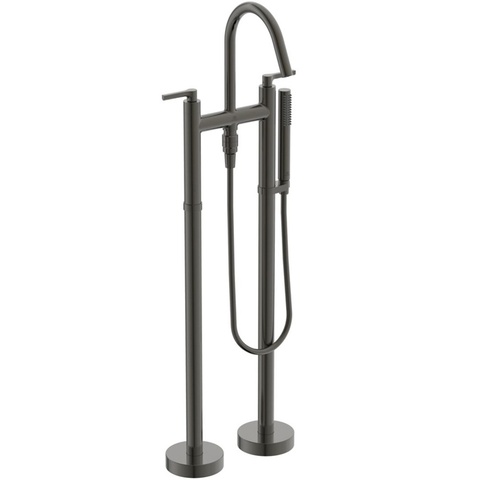 Ideal Standard Joy Neo BD169A5 Двурукоятковый напольный смеситель для ванны Magnetic Grey / Магнит