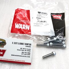 Болт торцевой головкой, 1/4 x 1, Warn