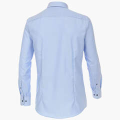 Сорочка мужская Venti Modern Fit 113644200-101 из фактурной ткани голубая