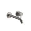 Gessi Flessa 54086#707 Встраиваемый смеситель с изливом 200-170мм (внешние части), цвет: brushed black metal pvd