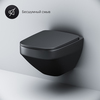Am.Pm C50A1700MBSC Inspire V2.0 подвесной унитаз FlashClean с сиденьем микролифт. черн мат