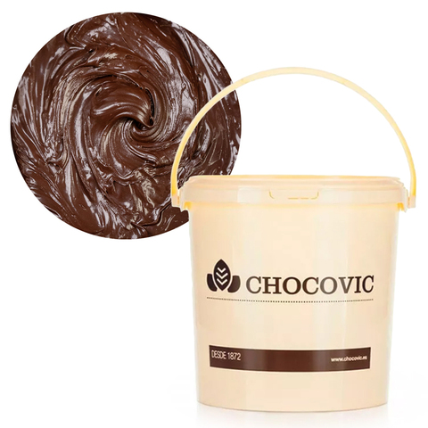 Кондитерская масса тёмная 5 кг Chocovic Paula (FND-F22E060-05-T60)