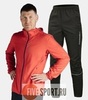 Nordski Run костюм для бега мужской Red-Black - 1