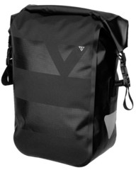 Велосумка на багажник Topeak Pannier Drybag W/Quicklock System 16L, Black (1 штука)