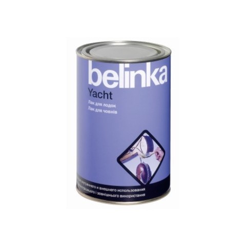Лак яхтный / лодочный полуматовый Belinka Yacht / Белинка