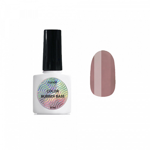 RuNail Цветная каучуковая база Color Rubber Base, 8 мл. 5311