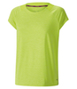 Футболка женская Mizuno Lyra Tee желтая - 1
