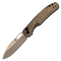Фото Складной нож Kizer HIC-CUP, сталь 154CM, рукоять микарта