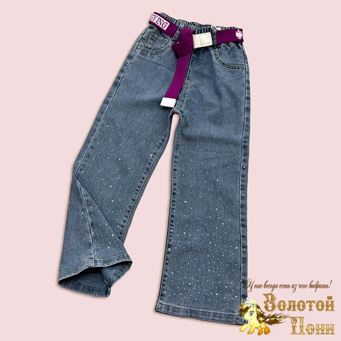 Джинсы девочке (7-12) 250320-G001.1