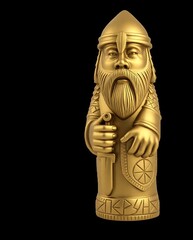 Силиконовый молд Бог Перун ( серия Славянские боги )