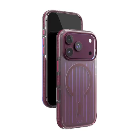 Чехол VLP iPhone 18 Pro Pulse Case с MagSafe темно-вишневый