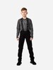Детский тренировочный лыжный костюм Arswear Softshell Rase Kids черный - 11