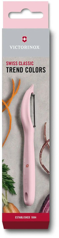 Универсальная овощечистка Victorinox  Swiss Classic Trend Colors, Light Pink  (7.6075.52)