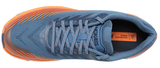 Премиальные кроссовки внедорожники Hoka Torrent 2 M серо-оранжевые мужские (Распродажа)