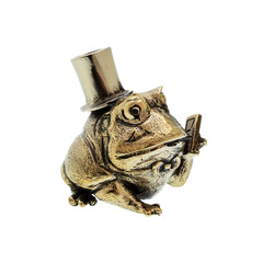 Фото Бусина для темляка Mr.Frog, латунь