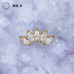 5K Marquise v.3 Crystal PVD Yellow