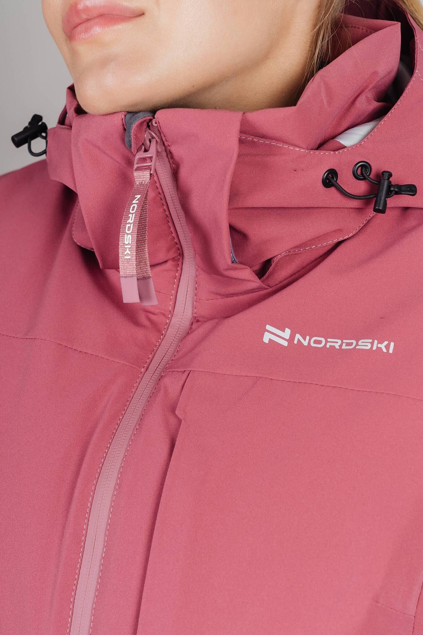 Женский горнолыжный костюм Nordski Prime deco rose-volcan - 6