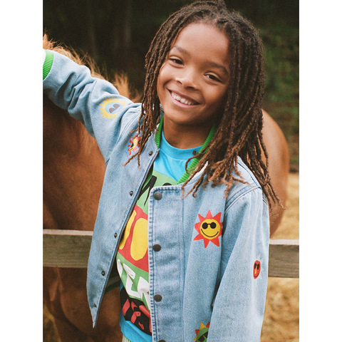 Джинсовая Куртка Stella McCartney Kids Sunshine