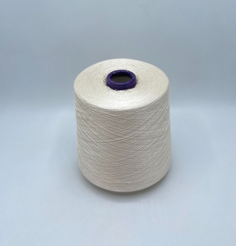 Zegna Baruffa (пр. Италия), art-Seta Bamboo, 3000м/100 гр. 85% Шелк, 15%Бамбук, цвет- Молочный(165/25/1), арт-36447