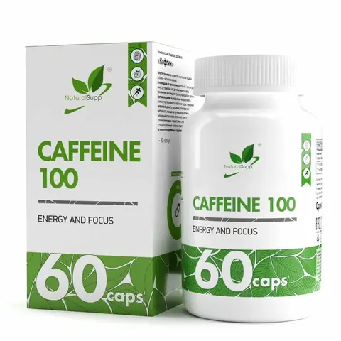 Кофеин / Caffeine / 60 капс. Naturalsupp