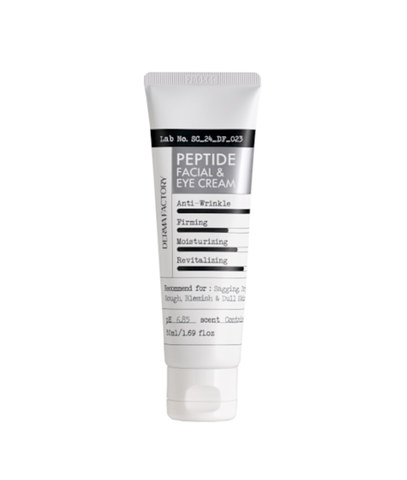 Derma Factory Крем Пептидный С Комплексом Секольджи Peptide Factial & Eye Cream, 50ml.