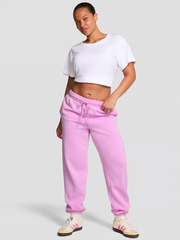 PINK ФЛИСОВЫЕ БРЮКИ