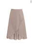 Wrap skirt with ties | halva