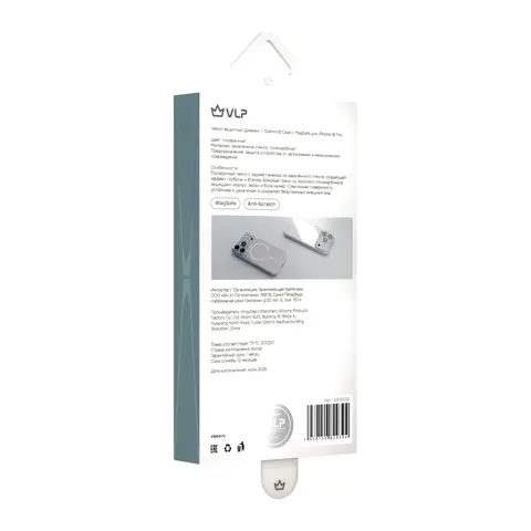 Чехол VLP Diamond Case iPhone 18 Pro прозрачный