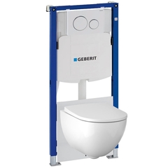 Geberit Acanto 500.301.KJ.A Инсталляция с унитазом фото