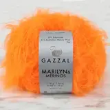 Пряжа Gazzal Marilyn & Merinos 8263 апельсин