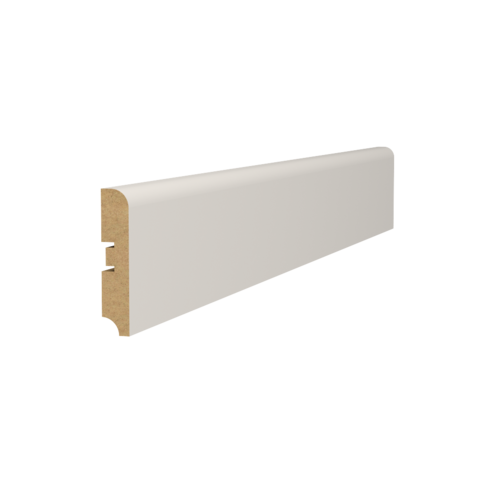 Плинтус МДФ гладкий Эмаль 16х80x2050 (1 шт)