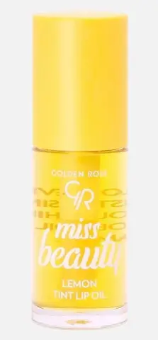 Golden Rose Масло-тинт для губ MISS BEAUTY 04 LEMON TINT LIP OIL  6мл