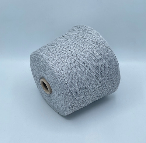 Filcom, Talamone/silk,  2/15 750м. 50%Меринос,10%Шелк, 40% Кашемир, Серый меланж(120), арт.39795